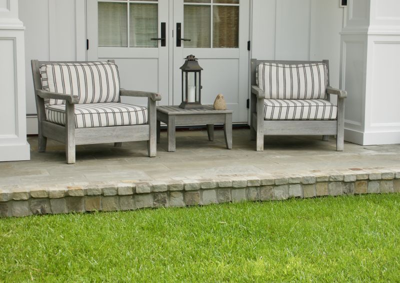 Porch Tile Installation