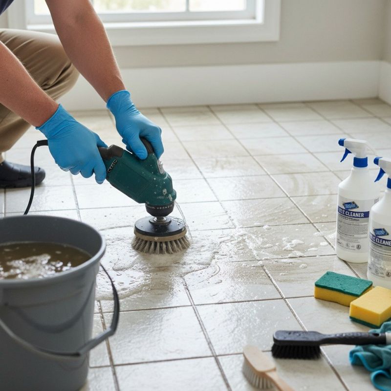 Removing Grease, Grime, And Stains From Tile Surfaces