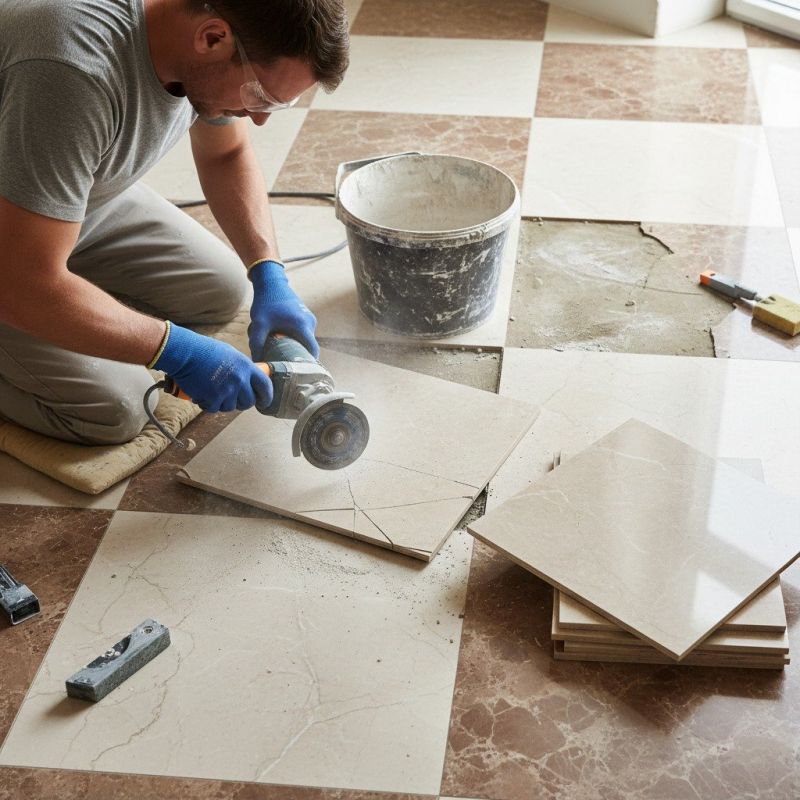 Tile Floor Repair