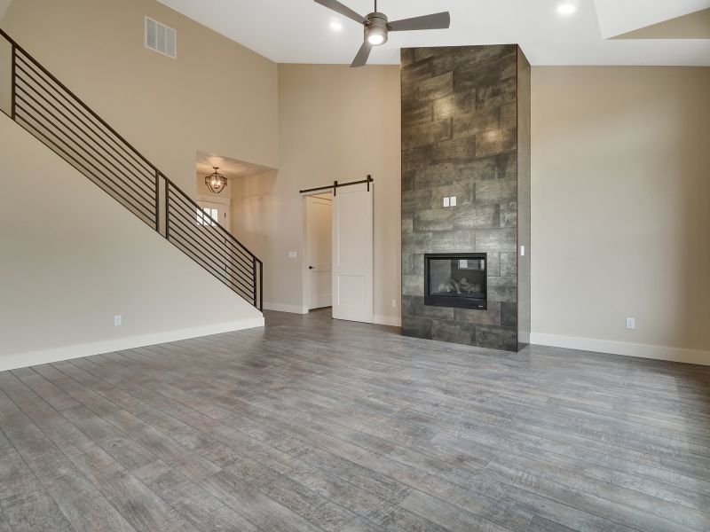 Fireplace Tiling Accents