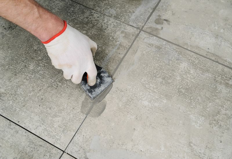 Grout painting is a more affordable alternative to re-grouting