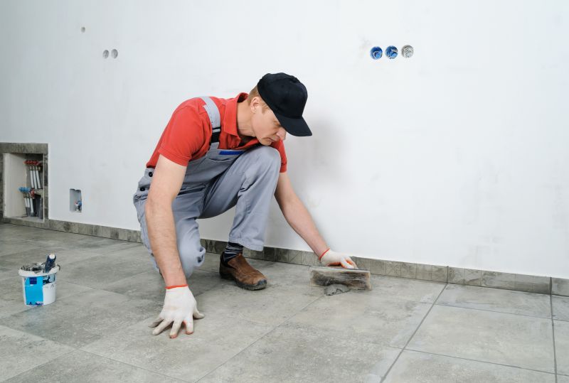 A fresh coat of grout paint adds a protective layer